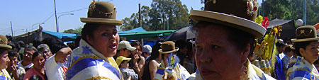 Bolivian festival in Buenos Aires